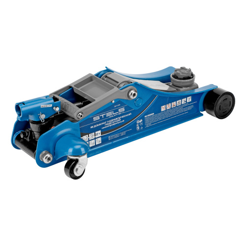 Домкрат гидравлический подкатной, поворотная рукоятка, 2 т, Low Profile, 100-350 мм Stels по ценам производителя в Краснодаре с доставкой по всей России