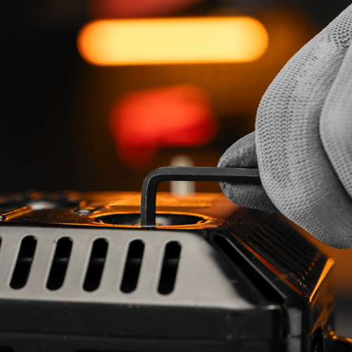 Набор ключей имбусовых HEX, 1.5-10 мм, CrV, 10 шт, оксидированные, на кольце Sparta по ценам производителя в Краснодаре с доставкой по всей России