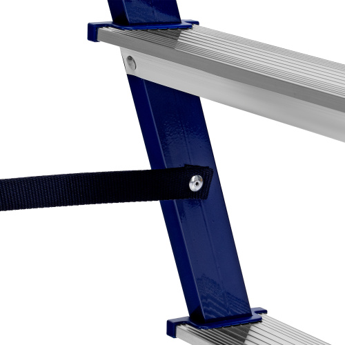 Стремянка двусторонняя 4 ступени, стальная, Сибртех по ценам производителя в Краснодаре с доставкой по всей России