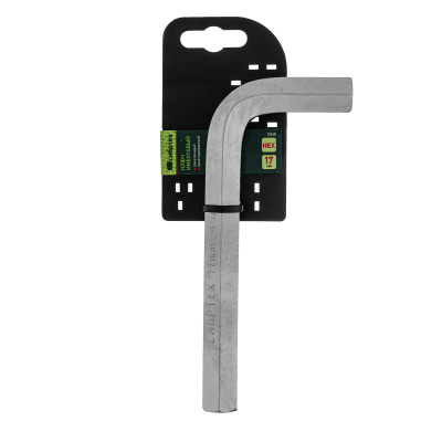 Ключ имбусовый  HEX, 17 мм, 45x, закаленный, никель Сибртех по ценам производителя в Краснодаре с доставкой по всей России