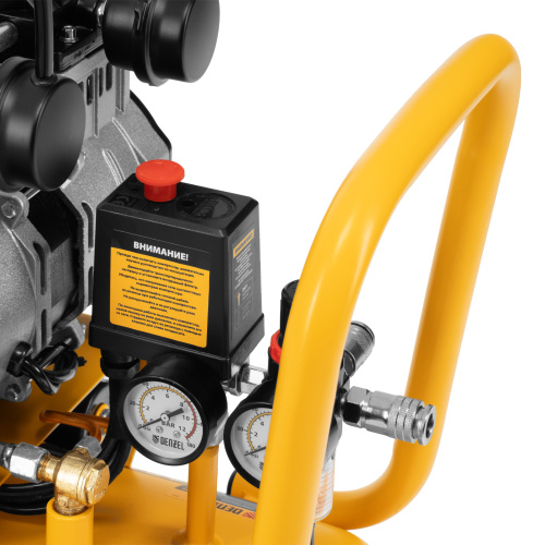 Компрессор безмасляный, малошумный DLS 2200/50, 2200 Вт, 2x1100, 50 л, 380 л/мин Denzel по ценам производителя в Краснодаре с доставкой по всей России