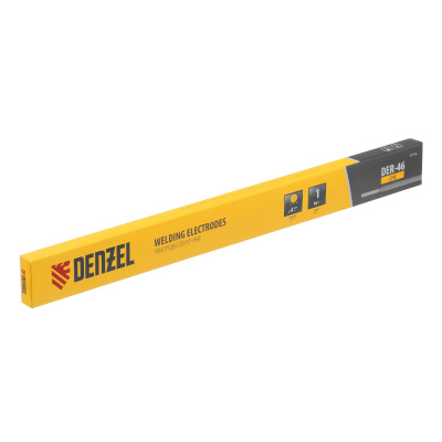 Электроды DER-46, диам. 4 мм, 1 кг, рутиловое покрытие Denzel по ценам производителя в Краснодаре с доставкой по всей России
