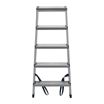 Стремянка двусторонняя 5 ступеней, алюминиевая, Сибртех по ценам производителя в Краснодаре с доставкой по всей России