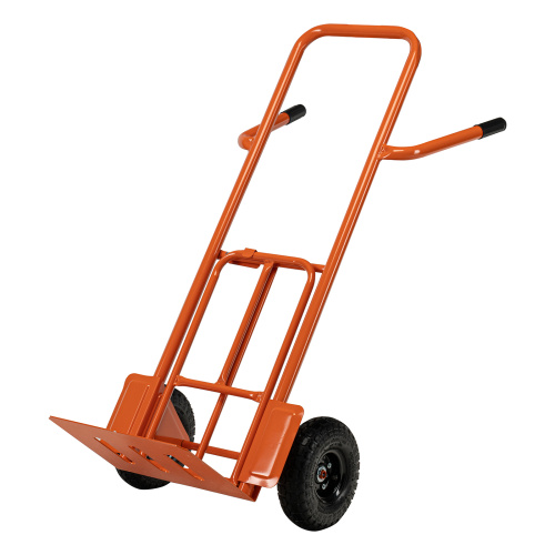 Тележка ручная двухколесная TTP2-01.00.000, грузоподъемность 190 кг, пневматические колеса d 260 мм, платформа 580 х 290 мм Сибртех по ценам производителя в Краснодаре с доставкой по всей России