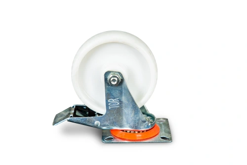 Колесо поворотное полипропилен SRCnb 55 125 мм с тормозом (N) по ценам производителя в Краснодаре с доставкой по всей России