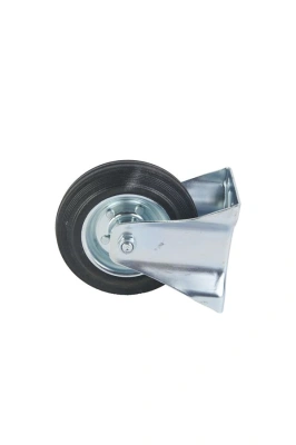 Колесо неповоротное усиленное резина FRC 63 160 мм по ценам производителя в Краснодаре с доставкой по всей России