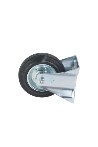 Колесо неповоротное усиленное резина FRC 63 160 мм по ценам производителя в Краснодаре с доставкой по всей России