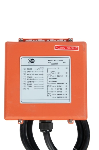 Комплект радиоуправления TOR F24-6D (380В, 6 кнопок, двухскоростной) по ценам производителя в Краснодаре с доставкой по всей России