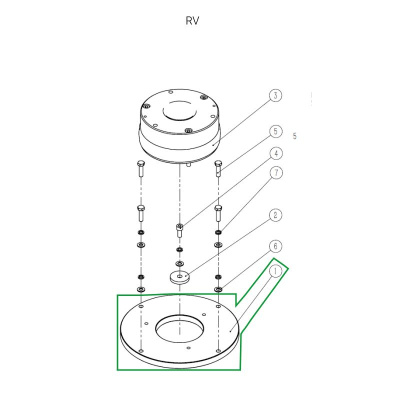 Электромагнитный тормоз для ричтрака RV (24V) по ценам производителя в Краснодаре с доставкой по всей России