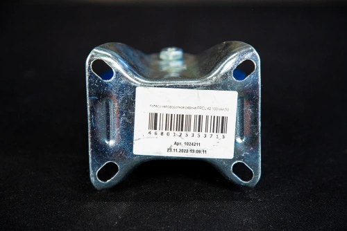 Колесо неповоротное резина FRCL 42 100 мм (N) по ценам производителя в Краснодаре с доставкой по всей России