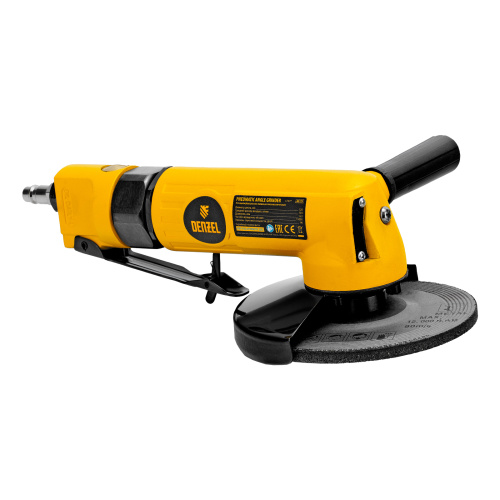 Пневматическая углошлифовальная машина AG125, 11000 об/мин, 125 мм, 186 л/мин Denzel по ценам производителя в Краснодаре с доставкой по всей России