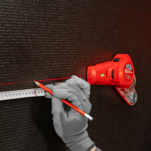 Лазерный уровень с приспособлением для сверления и пылесборником Matrix по ценам производителя в Краснодаре с доставкой по всей России