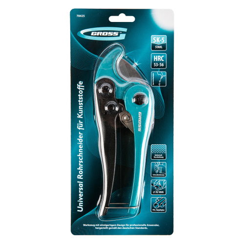 Ножницы для резки изделий из ПВХ, универсальные, D-32 мм Gross по ценам производителя в Краснодаре с доставкой по всей России