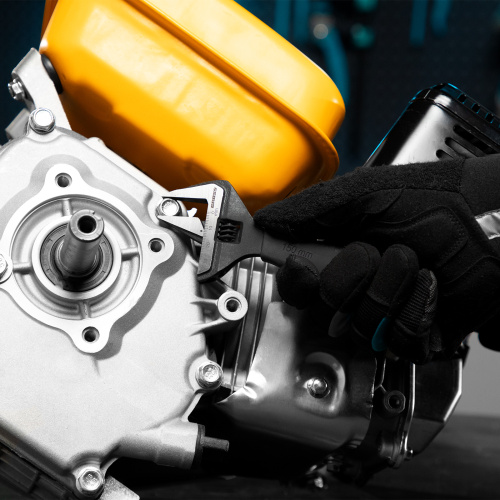 Ключ разводной, 150 мм, CrV, тонкие губки, защитные насадки Gross по ценам производителя в Краснодаре с доставкой по всей России