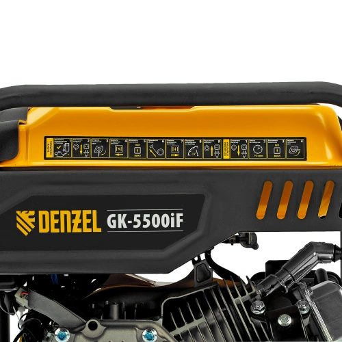 Генератор инверторный GK-5500iF, 5,5 кВт, 230 В, ручной старт DENZEL по ценам производителя в Краснодаре с доставкой по всей России