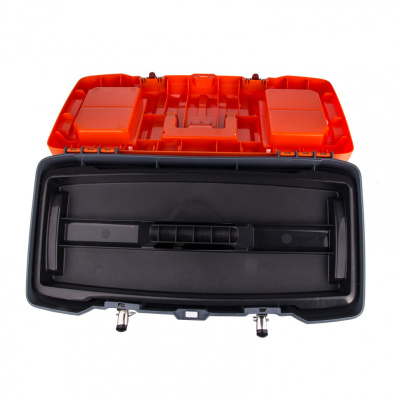 Ящик для инструмента с металлическими замками 22", 28 х 23 см, 5 х 56 см Stels по ценам производителя в Краснодаре с доставкой по всей России