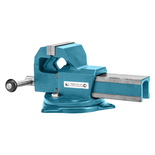 Тиски слесарные, 100 мм, поворотные (Глазов) по ценам производителя в Краснодаре с доставкой по всей России