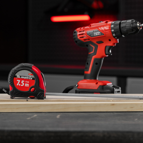 Рулетка Status Magnet fixation,7,5 м х 25 мм,обрезиненный корпус,зацеп с магнитом Matrix по ценам производителя в Краснодаре с доставкой по всей России