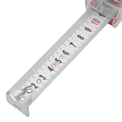 Рулетка Crystal,7,5 м х 25 мм,корпус из поликарбоната Matrix по ценам производителя в Краснодаре с доставкой по всей России