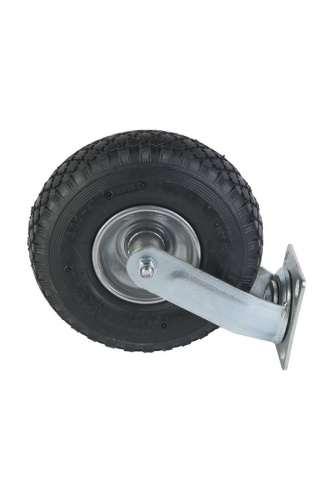 Колесо пневматическое резиновое 260 мм PRS 85 поворотное на кронштейне по ценам производителя в Краснодаре с доставкой по всей России