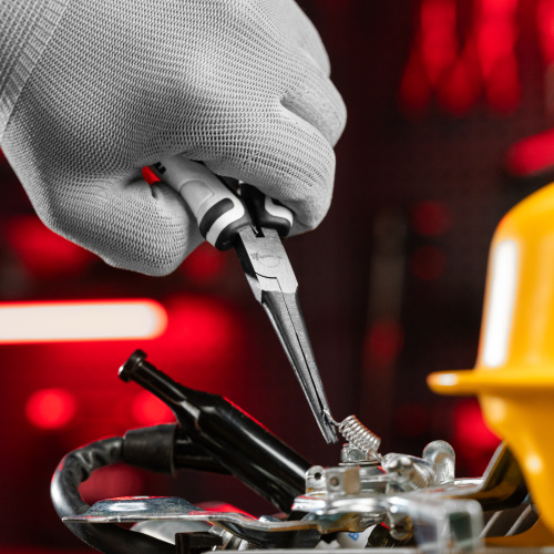 Длинногубцы Mini удлиненные, 150 мм, авторазжим, Pro Matrix по ценам производителя в Краснодаре с доставкой по всей России