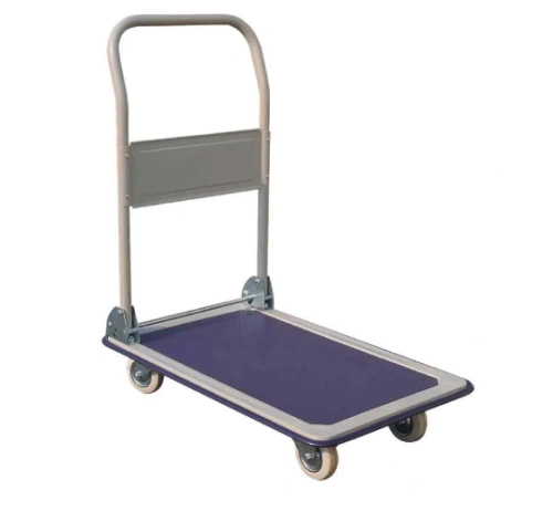 Тележка платформенная пластиковая 200 кг TOR PH200P (480x740) со складной ручкой (пластик, 10 по ценам производителя в Краснодаре с доставкой по всей России