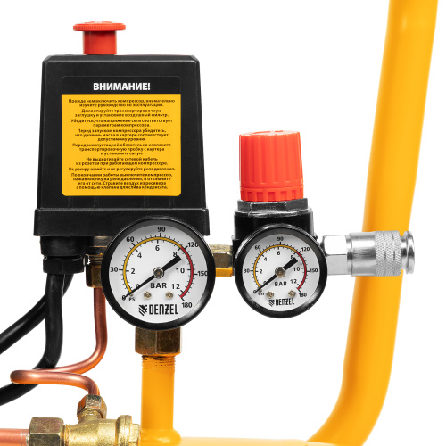 Компрессор воздушный DK1800/50, Х-PRO 1.8 кВт, 280л/мин, 50л Denzel по ценам производителя в Краснодаре с доставкой по всей России