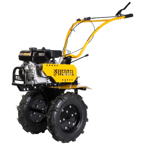 Мотоблок DPT-470, 7 л.с, ременное сцепление, ширина 85 см, глубина 35 см, фрез 3 х 4, ШОМ, передачи 3В/1Н Denzel по ценам производителя в Краснодаре с доставкой по всей России