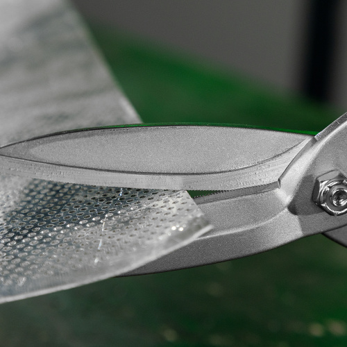 Ножницы по металлу, удлиненные, 285 мм, пряморежущие, двухкомпонентные обрезиненные рукоятки Сибртех по ценам производителя в Краснодаре с доставкой по всей России