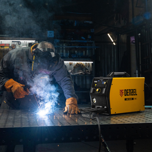 Аппарат инвертор. полуавтомат. cварки IMIG-185SDR, 180 А, ПВ 60%, катушка 5 кг Denzel по ценам производителя в Краснодаре с доставкой по всей России