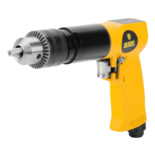 Пневматическая дрель PD500, 500 об/мин, 114 л/мин, 13 мм Denzel по ценам производителя в Краснодаре с доставкой по всей России