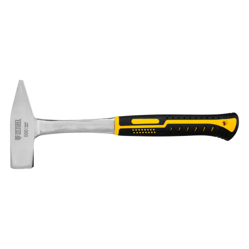 Молоток слесарный 800 г, цельнометаллический, двухкомпонентная рукоятка Denzel по ценам производителя в Краснодаре с доставкой по всей России