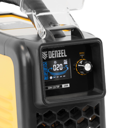 Аппарат инвертор. дуговой сварки SDM-220 Top, 220 А, ПВ 60% кейс Denzel по ценам производителя в Краснодаре с доставкой по всей России