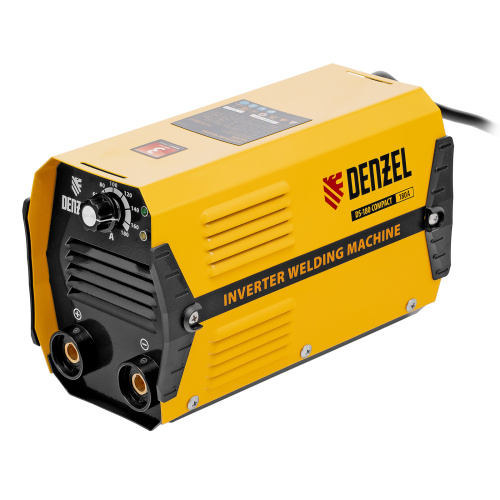 Аппарат инверторный дуговой сварки DS-180 Compact, 180 А, ПВ 70%, диаметр электрода 1.6-4 мм Denzel по ценам производителя в Краснодаре с доставкой по всей России