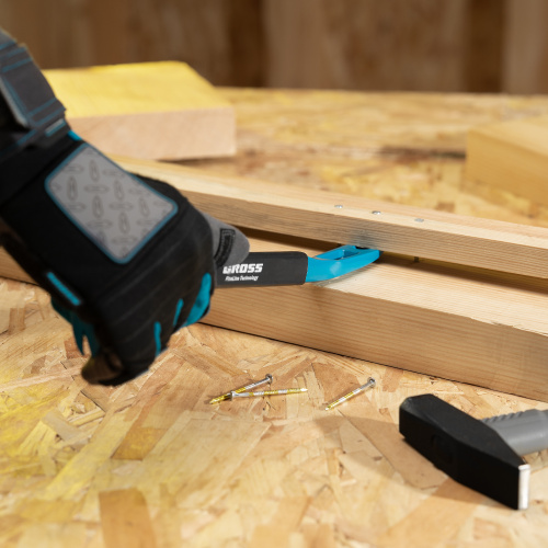 Лом-гвоздодер, обрезиненная рукоятка, 300 x 22 x 14мм Gross по ценам производителя в Краснодаре с доставкой по всей России