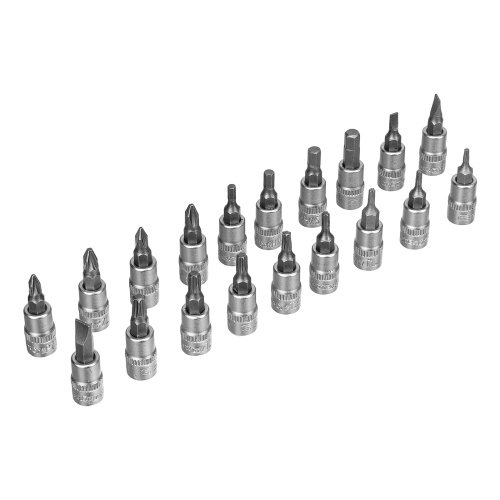 Набор инструментов, 1/2", 3/8", 1/4", пластиковый кейс 160 предм. Сибртех по ценам производителя в Краснодаре с доставкой по всей России