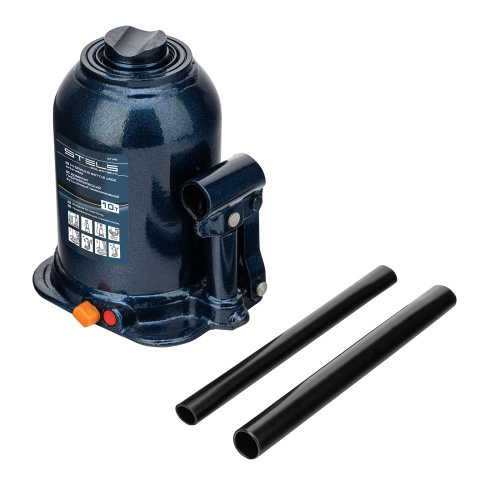 Домкрат гидравлический бутылочный телескопический, 10 т, подъем 180-450 мм Stels по ценам производителя в Краснодаре с доставкой по всей России