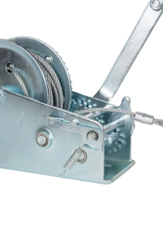 Лебедка ручная барабанная с тросом 1300кг  20м оцинкованная TOR FD по ценам производителя в Краснодаре с доставкой по всей России
