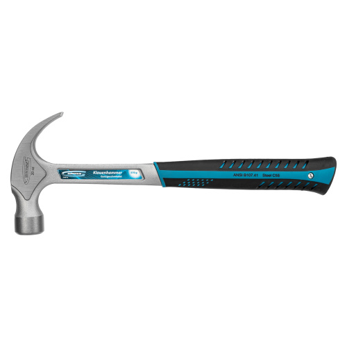 Молоток-гвоздодер, 570 г, цельнокованый, трехкомпонентная рукоятка Gross по ценам производителя в Краснодаре с доставкой по всей России