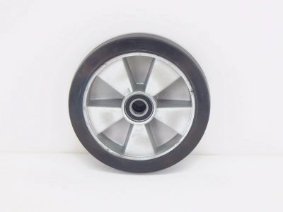 Колесо резиновое 250х50 мм с подшипником для тележек гидравлических HW по ценам производителя в Краснодаре с доставкой по всей России