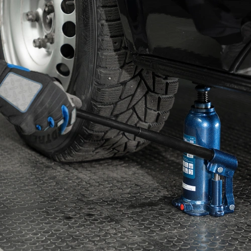 Домкрат гидравлический бутылочный, 5 т, h подъема 207-404 мм, в пластиковом кейсе Stels по ценам производителя в Краснодаре с доставкой по всей России