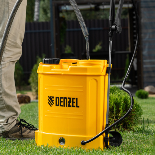 Опрыскиватель ранцевый аккумуляторный D-12LA, 12 л, 12 В, 8 Ач Denzel по ценам производителя в Краснодаре с доставкой по всей России