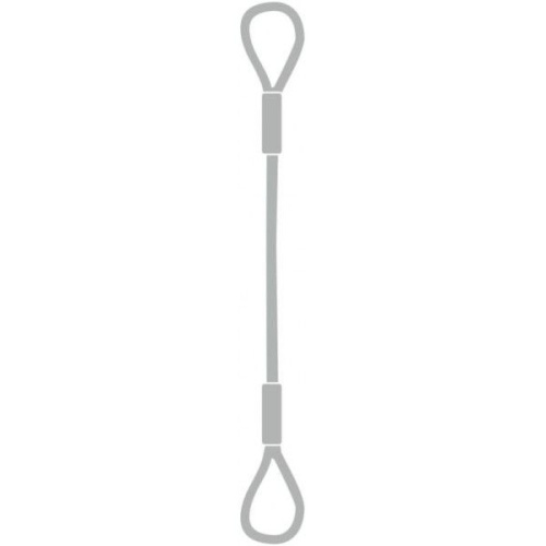 Строп канатный петлевой СКП, 20Т x 8М по ценам производителя в Краснодаре с доставкой по всей России