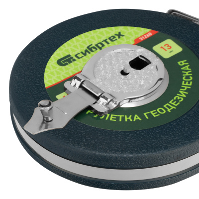 Рулетка геодезическая 10 м х 13 мм, закрытый корпус, фибергласовая лента Сибртех по ценам производителя в Краснодаре с доставкой по всей России
