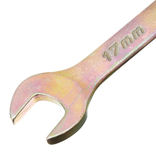 Ключ комбинированный, 17 мм, желтый цинк Сибртех по ценам производителя в Краснодаре с доставкой по всей России