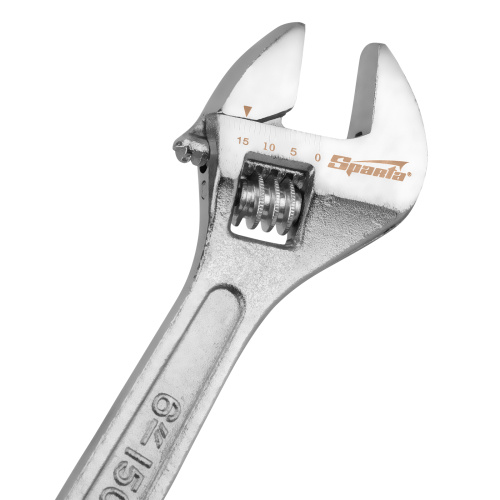 Ключ разводной, 150 мм, хромированный Sparta по ценам производителя в Краснодаре с доставкой по всей России