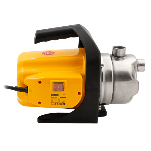 Садовый поверхностный насос GP 1000Х, 1000 Вт, 3500 л/ч, подъем 44 м, нержавейка Denzel по ценам производителя в Краснодаре с доставкой по всей России