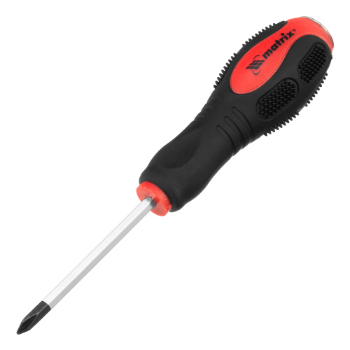 Ударная отвертка, PH1 x 75 мм, двухкомпонентная рукоятка, CrV Matrix по ценам производителя в Краснодаре с доставкой по всей России