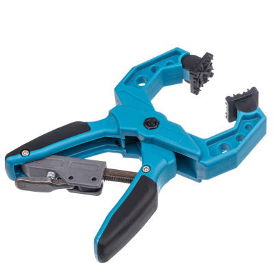 Струбцина клещеобразная 1-1/2, пластиковый корпус, храповой механизм жесткой фиксации, 38 мм Gross по ценам производителя в Краснодаре с доставкой по всей России