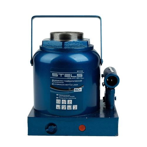 Домкрат гидравлический бутылочный, 50 т, H подъема 236-356 мм Stels по ценам производителя в Краснодаре с доставкой по всей России